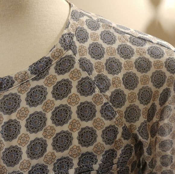 Club Monaco Silk Zip-up Jacket - Picture 2 of 5